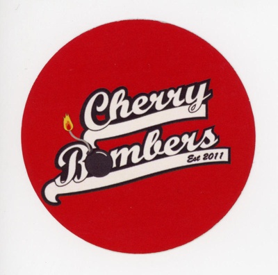 Roller Derby sticker: Cherry Bombers; GWL-2019-59-1