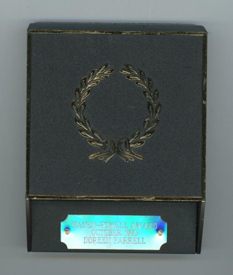 Baden-Powell Award presentation box; Girl Guides Association; 1993; GWL-2018-69-5