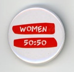 Badge: Women 50:50; Women 50:50; GWL-2016-49-2