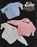 Knitting pattern: Baby's Cardigans and Sweater; Lister Leaflet No. N1701; c.1950-60s; GWL-2017-11-15