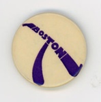 Badge: Boston lambda; 1974-75; GWL-2023-20-7