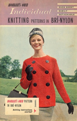 Magazine supplement: Patterns in Bri-Nylon; Woman's Own; 1960s; GWL-2015-34-78
