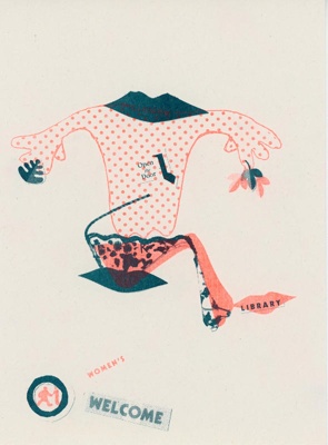 Risograph: Women's Welcome; Gray, Jo; Sept 2021; GWL-2023-25-11