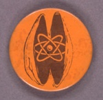 Badge: Atom inside shell; GWL-2015-111-63