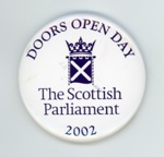 GWL-2015-112-5: Badge: The Scottish Parliament; 2002