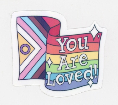 Sticker: You Are Loved; c.2023; GWL-2023-126-4