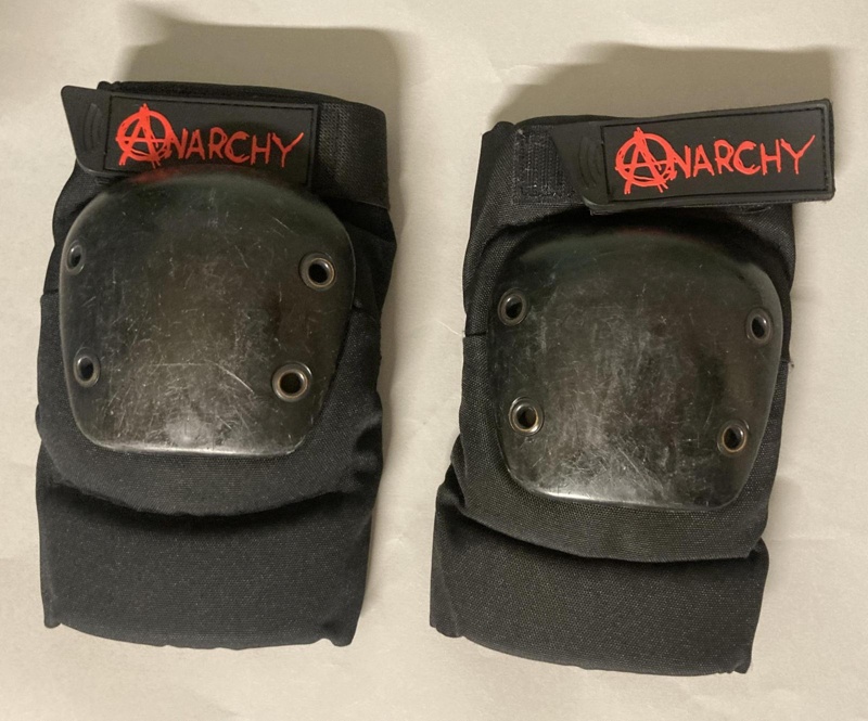 Roller Derby Elbow Pads; Anarchy; c.2010s; GWL-2025-119-13