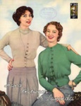 Knitting pattern: Raglan Twin Set; Lister Hand Knitting No. 310; c.1940s; GWL-2022-113-13