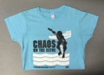 T-shirt: Chaos on the Clyde; Glasgow Roller Derby; 2012; GWL-2017-3-9