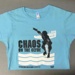 T-shirt: Chaos on the Clyde; Glasgow Roller Derby; 2012; GWL-2017-3-9