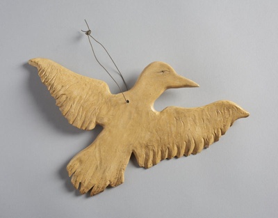 Ceramic bird, attributed to Ghenni Yorke