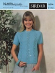 Knitting pattern: Raglan Jumper; Sirdar Design No. 5014; 1969; GWL-2015-94-14