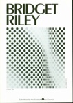 Front cover of 'Bridget Riley' exhibition programme, 1986-87