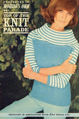 Magazine pull-out: Top of the Knit Parade; Woman's Own; c.1960s; GWL-2015-34-92