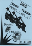 Programme: Bad Omens vs Hell's Belles; Glasgow Roller Derby; 2011; GWL-2020-22-4