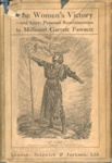 Front cover: The Women's Victory - and After; Garrett Fawcett, Millicent; 1920; GWL-2025-65-3
