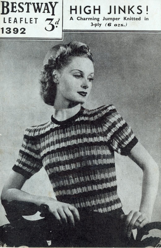 Knitting pattern: High Jinks!; Bestway Leaflet No. 1392; GWL-2015-34-7