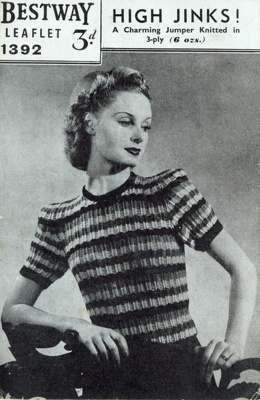 Knitting pattern: High Jinks!; Bestway Leaflet No. 1392; GWL-2015-34-7