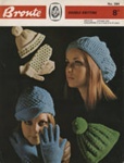 Knitting pattern: Beret, Caps, Mitts and Gloves; Bronte DK No. 584; GWL-2016-95-53