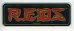 Roller Derby sticker: REDZ; 2009; GWL-2019-59-13