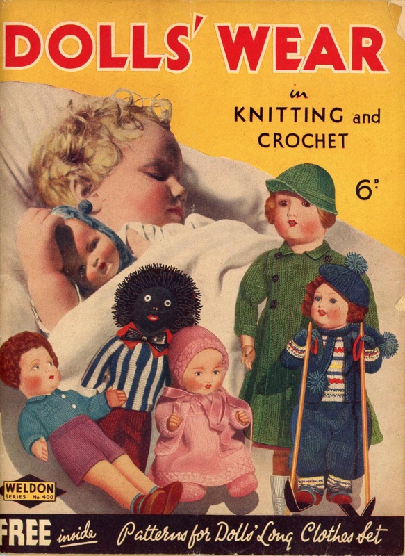 Knitting pattern: Dolls' Wear; Weldon Series No. 400; 1937; GWL-2016-95-121