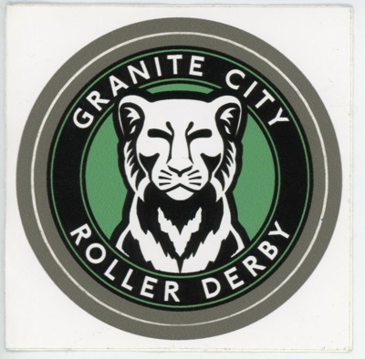 Sticker: Granite City Roller Derby; Granite City Roller Derby; GWL-2015-131-46