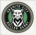 Sticker: Granite City Roller Derby; Granite City Roller Derby; GWL-2015-131-46