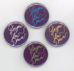 Badges: Glasgow Slow Down; Donachie, Jacqueline; 2014; GWL-2016-16-1-2