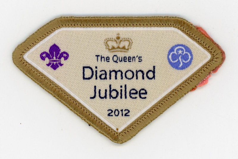 Patch: Queen's Diamond Jubilee; Girlguiding UK; 2012; GWL-2018-69-17