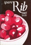 Front cover: Women's Liberation Diary 1985; Spare Rib Ltd; 1984; GWL-2023-120-2