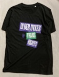 T-shirt: Older Dykes for Trans Rights; 2025; GWL-2025-97