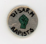 Badge: Disarm Rapists; GWL-2015-111-46