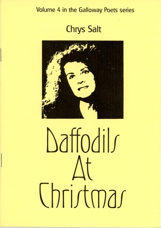 Poetry booklet cover: Daffodils At Christmas; Salt, Chrys; 1996; GWL-2024-29-3