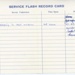 Guide Service Flash Record Card (inside); Girl Guides Association; 1977; GWL-2016-144-11