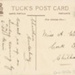 Postcard reverse: In the Grip of the Law; Raphael Tuck & Sons; c.1909; GWL-2024-5-3