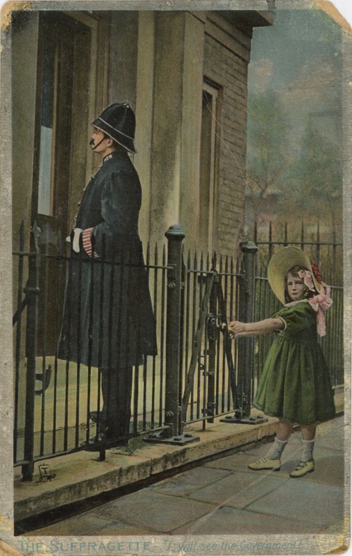 Postcard: The Suffragette; Raphael Tuck & Sons; GWL-2022-26-48