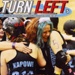 Zine cover: Turn Left #5; Brighton Rockers Roller Derby; March 2014; GWL-2015-29-2