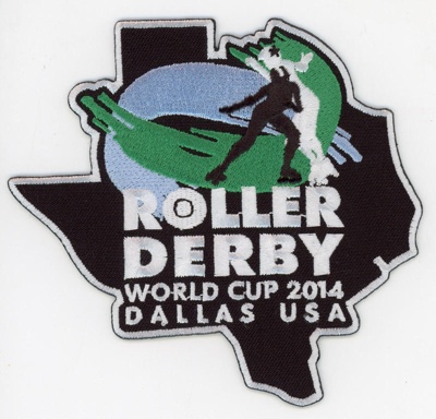 Patch: Roller Derby World Cup; 2014; GWL-2025-118-45