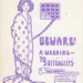 Front cover: Beware! A Warning to Suffragists; Hamilton, Cicely; c.1909; GWL-2022-68-1