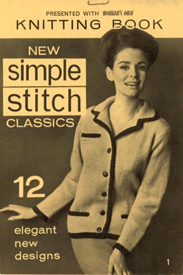 Magazine supplement: New Simple Stitch Classics; Woman's Own; GWL-2015-34-94