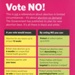 Flyer: Vote NO on Friday May 25th; LoveBoth; c.2018; GWL-2018-59-4