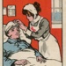 War souvenir (front): Red Cross Nurse; The Happy Home; GWL-2017-84-2