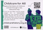 Postcard: Childcare for All!; childcarehistory.org.uk; 2025; GWL-2025-98-3