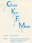 Pamphlet cover: GKFM; Scottish Women's Keep Fit Association; c.1970-80s; GWL-2024-16-14