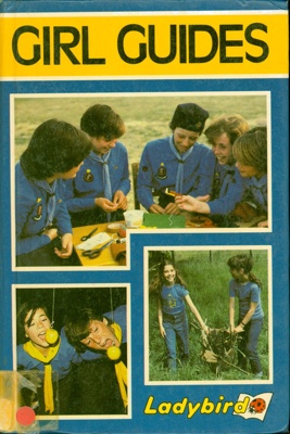 Front cover of "Girl Guides" Ladybird book by Nancy Scott