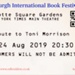 GWL-2026-30-2-2: Ticket: A Tribute to Toni Morrison; 2019