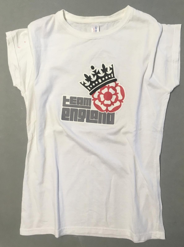 Supporter's t-shirt: Team England; Team England; 2011; GWL-2015-139-5