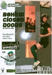 Cover of Roller Derby programme for "Behind Closed Doors"