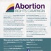 Flyer back: Rise and Repeal ~ March for Choice; Abortion Rights Campaign; 2016; GWL-2022-152-26