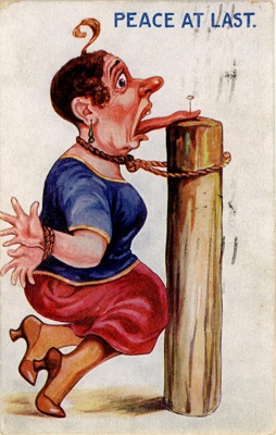 Postcard: Peace at Last; Continental Post Card Co; GWL-2015-120-1